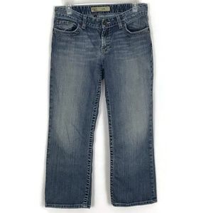 BKE Womens Jeans Size 28 Kate Light Wash Crop Denim Stretch Causal Low Rise